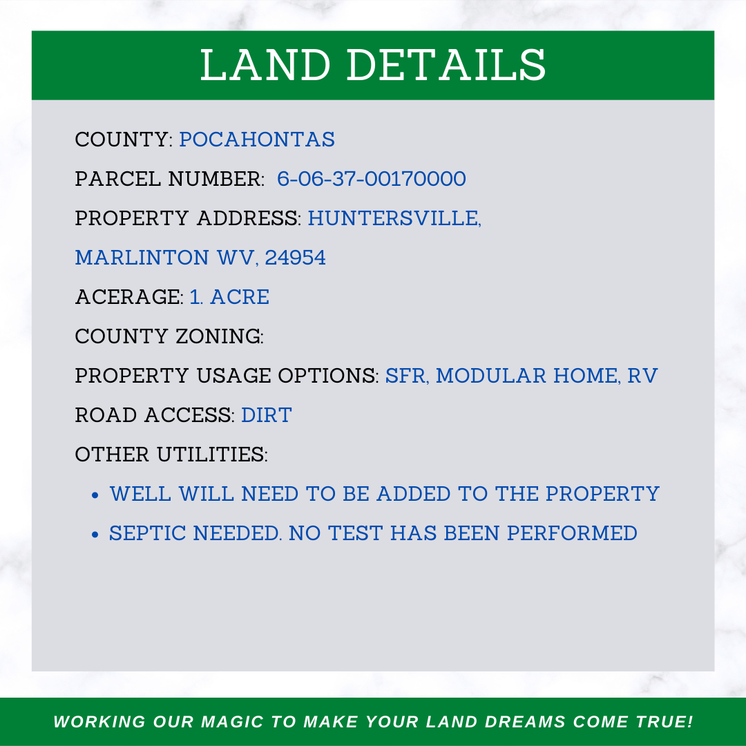 Buy Your Own Land in the Country and Live Your Dream